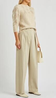 Merlette Philemon Blush Pointelle Knit Jumper